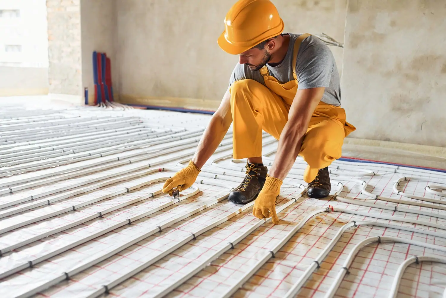 Montaż podłogi na ogrzewaniu podłogowym - wybór materiałów i technika